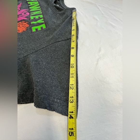 Marvel Men's Dark Gray Neon Hawkeye Graphic T-Shirt, sz MD - Picture 6 of 8